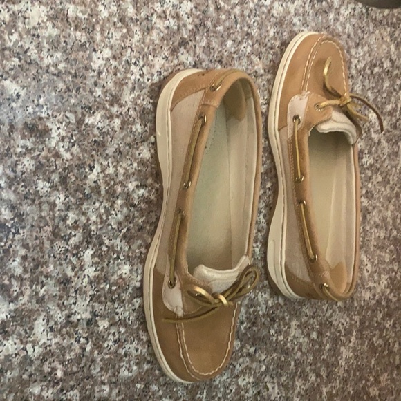 Womens Angelfish Metallic Boat Shoes 